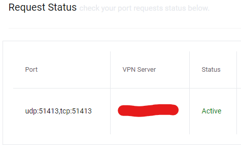 request approved