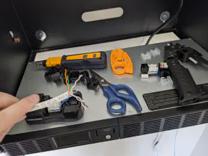 Prepping the tools