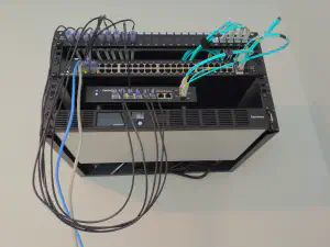 slim cat6a and tidying