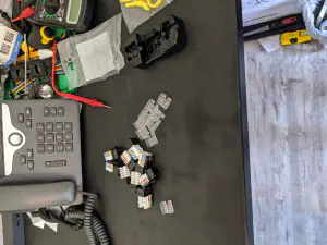 prepping the ends