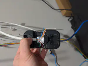 Using the tool pre-punch
