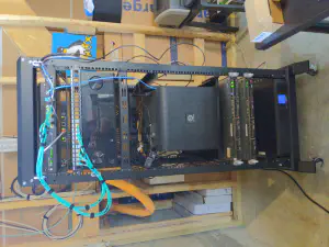 racking the servers!
