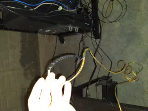 extending the power cable